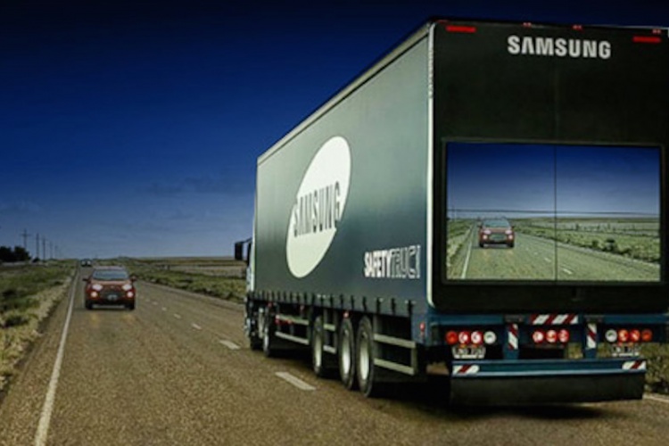 Samsung начнет тестировать систему «Safety Truck»