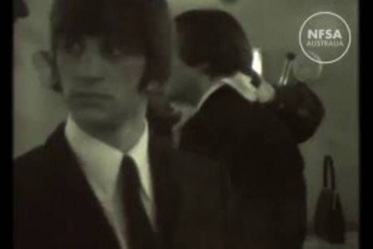Неизвестное видео The Beatles